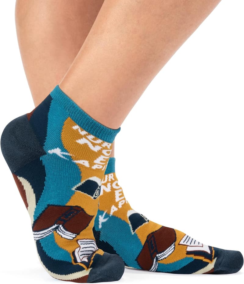 Witzige Socken für Buchliebhaber und Lehrer – Perfektes Lesegeschenk