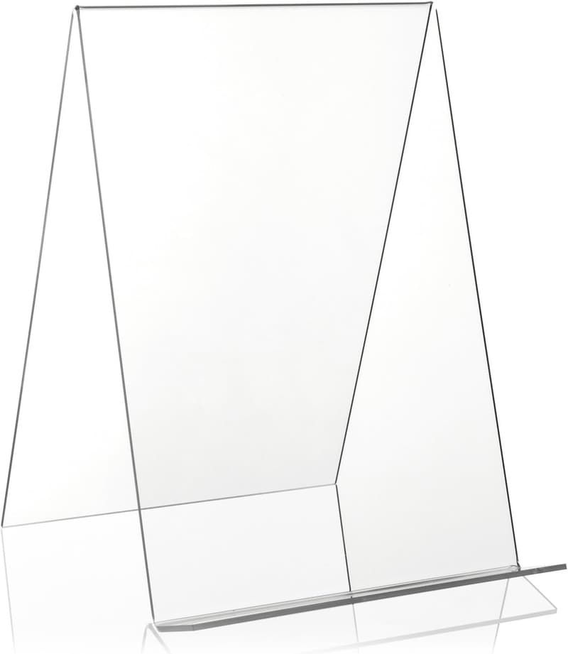Buchaufsteller aus PLEXIGLAS® im DIN A4 Format