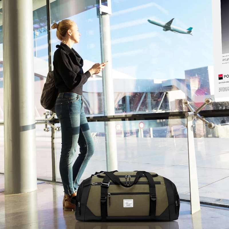 Wasserdichte Weekender-Tasche mit Schuhfach für Männer und Frauen