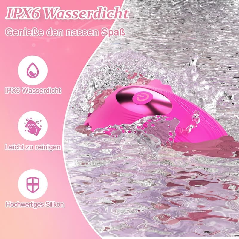 Erotisches Spielzeugset: Butterfly Vibrator mit 10 Vibrationsmodi für Paare