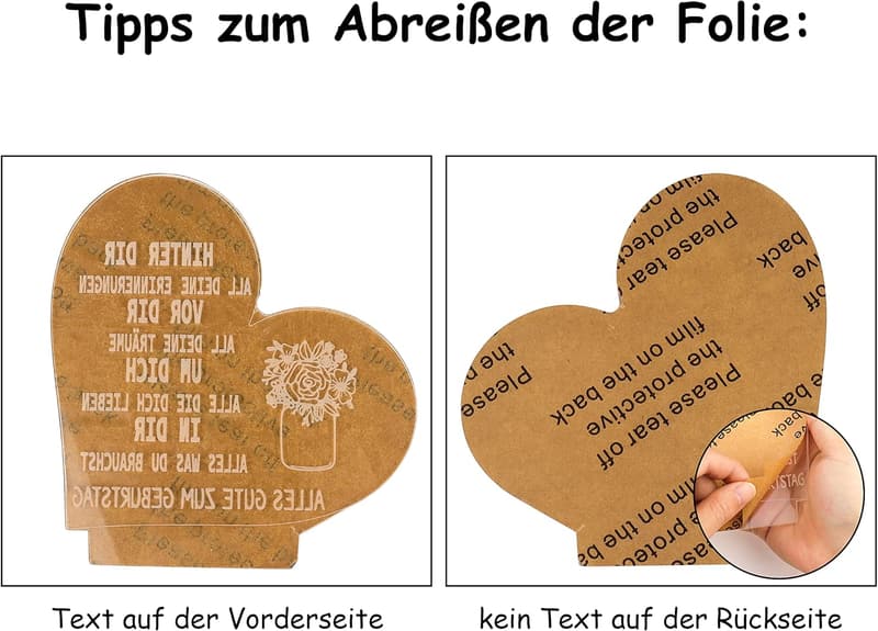 LED Nachtlicht Geschenk für beste Freundin zum Geburtstag