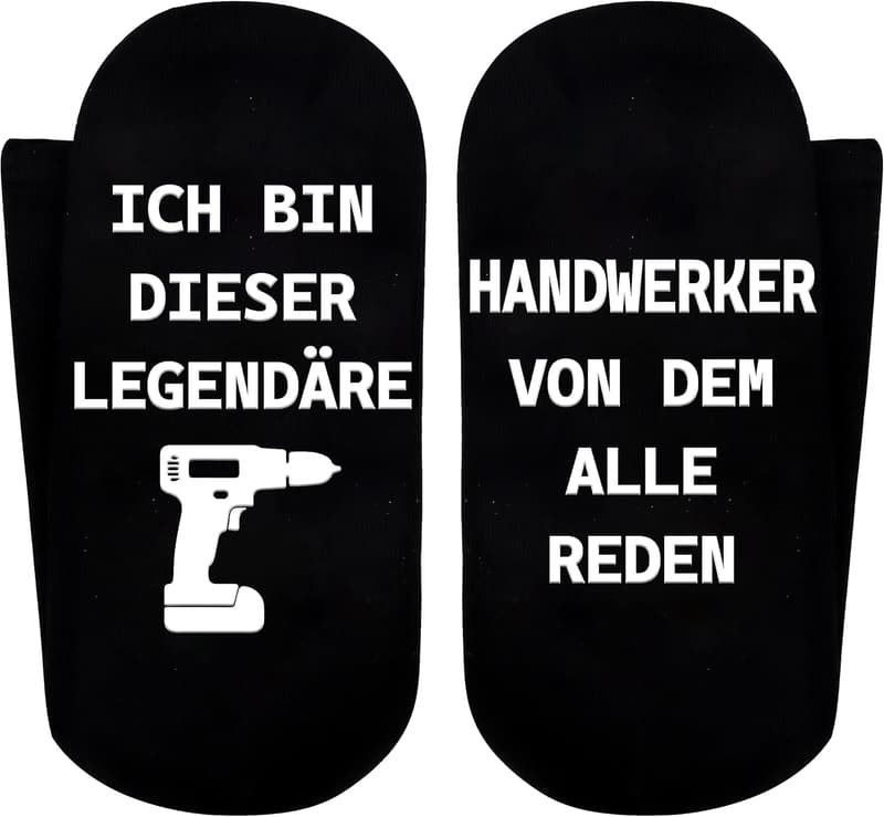 Eishockey Geschenk für Jungen: Antirutschsocken 8-12 Jahre