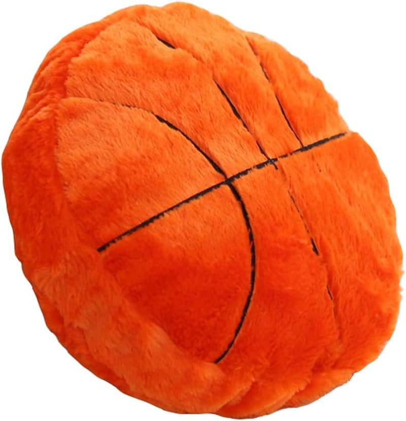Basketball-Kissen 45 x 45 cm – Flauschige Deko für Basketball-Fans