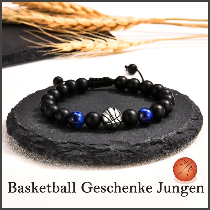 Fussball Armband für Jungen - Geschenk zum Geburtstag oder Abschluss