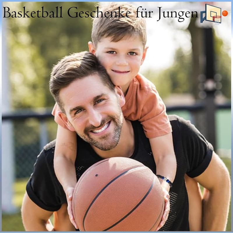 Fußball-Basketball-Armband für Jungen, Geschenk zur Einschulung und Geburtstag
