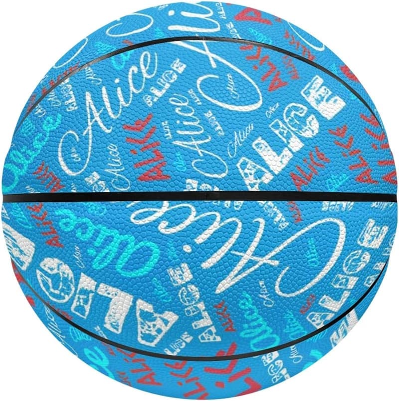 Personalisierter Basketball mit Namen – Geburtstagsgeschenk für Basketballfans