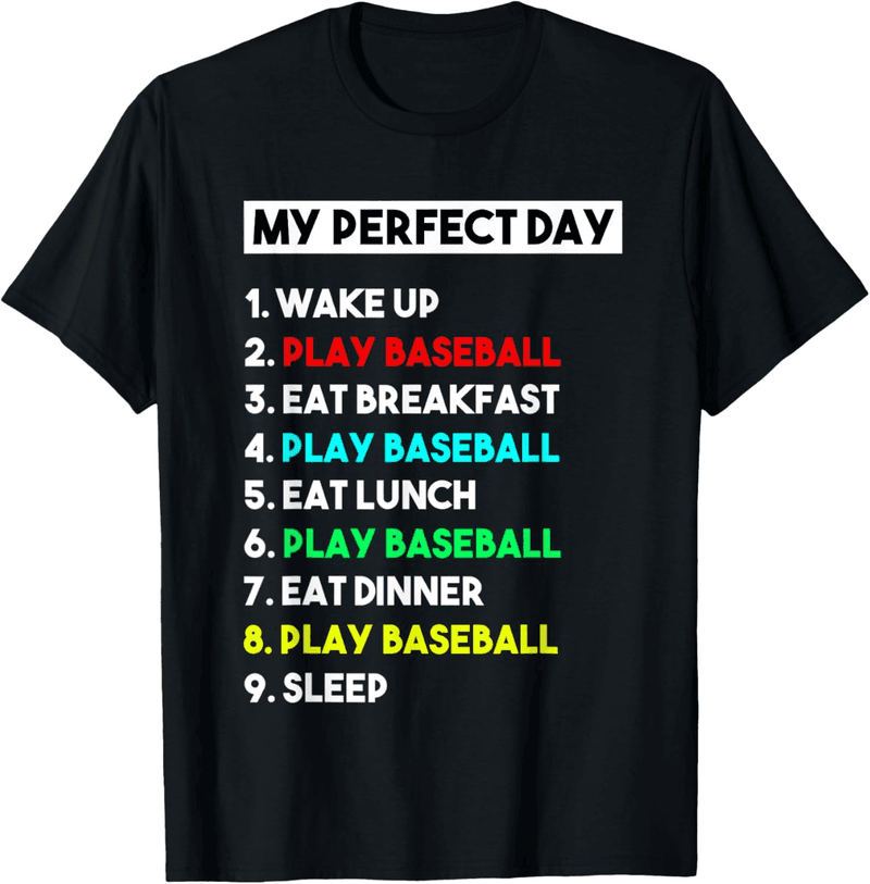 Lustiges T-Shirt für Männer - Geschenk für Baseballspieler