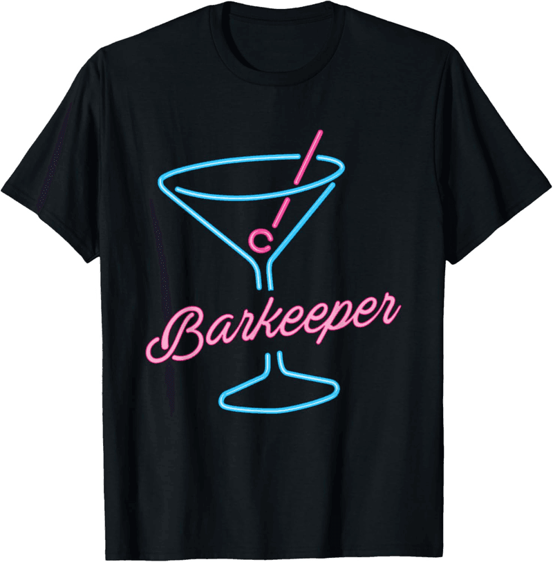 Barkeeper T-Shirt für Barbesitzer – bester Bartending Stil
