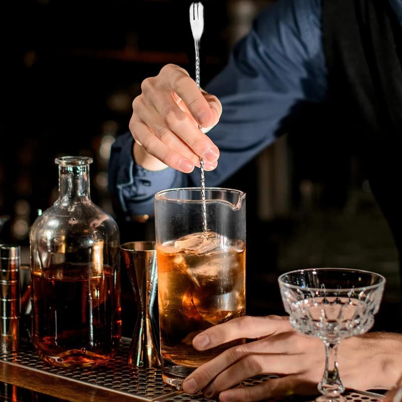 Cocktail Set für Barkeeper – 3-teilig mit Messbecher und Löffel