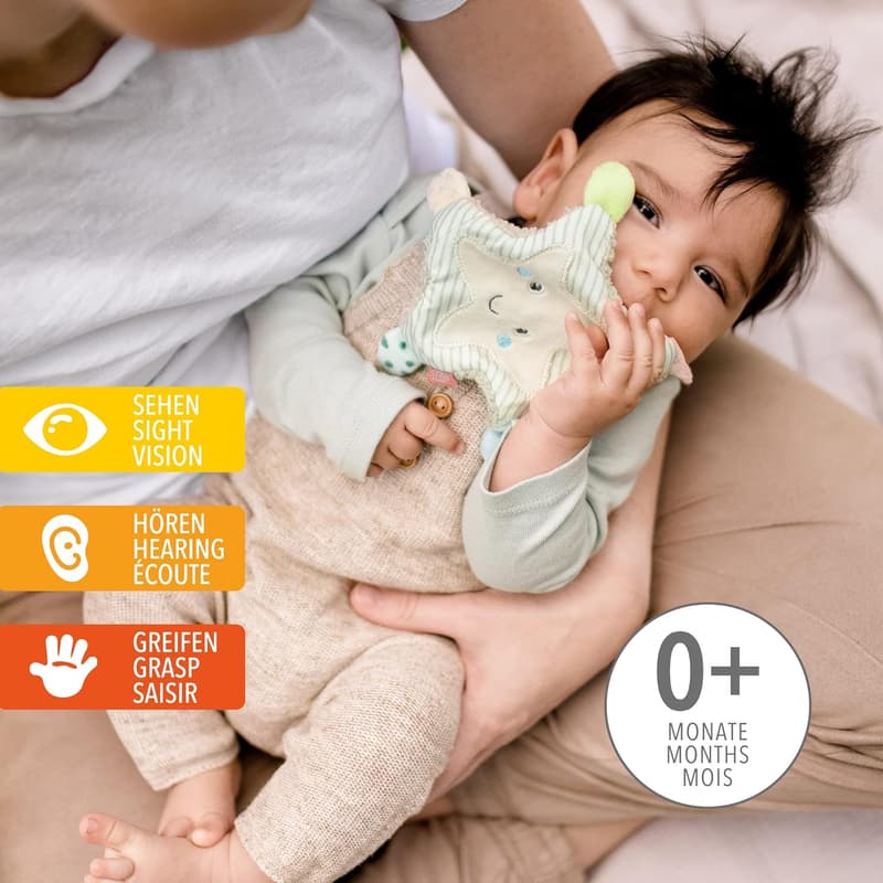 Activity-Rascheltier Seestern für Babys ab 0 Monaten