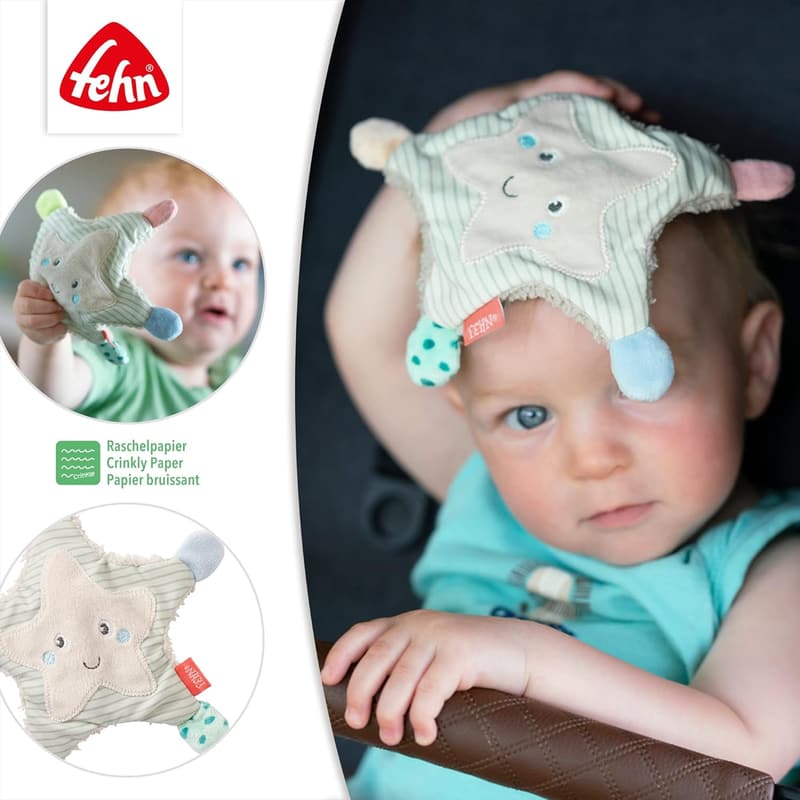 Activity-Rascheltier Seestern für Babys ab 0 Monaten