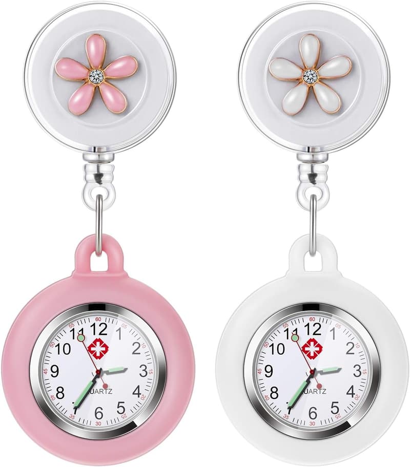 Krankenschwester Taschenuhr für Damen – Pflegeuhr im Vintage-Stil