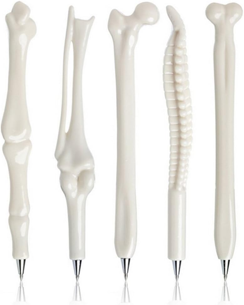 Kreativer Kugelschreiber mit Knochen-Design für Ärzte und Künstler