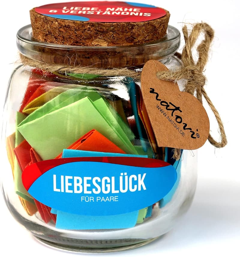 Liebesgeschenk für Paare - 52 Karten für Zärtlichkeit und Wertschätzung