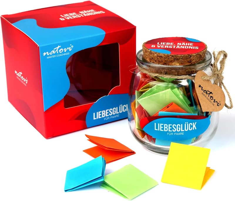 Liebesgeschenk für Paare - 52 Karten für Zärtlichkeit und Wertschätzung