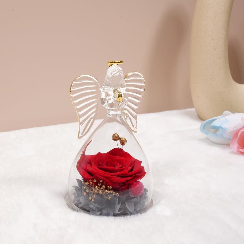 Ewige Rose im Glas - Originelles Geburtstagsgeschenk für Frauen