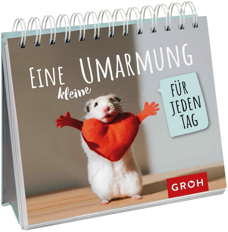Dekorativer Tischaufsteller mit inspirierenden Sprüchen für Herzensmenschen