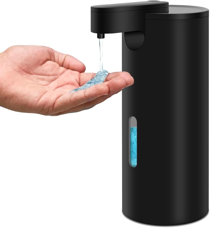Automatischer Edelstahl-Seifenspender mit Sensor für Küche & Bad, 340ml