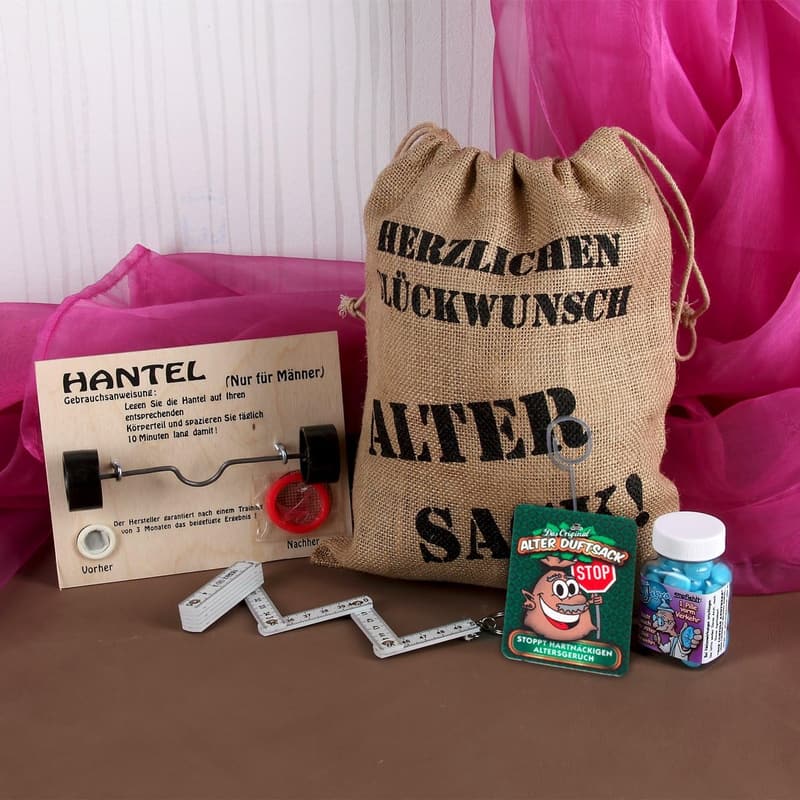Echtes Männer-Geschenkset (5-teilig) für besondere Anlässe