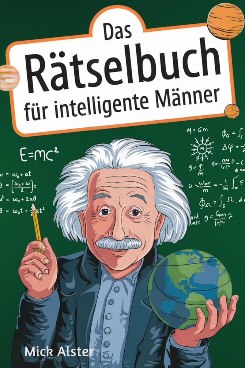 Rätselbuch für Männer: Knifflige Herausforderungen für Denker