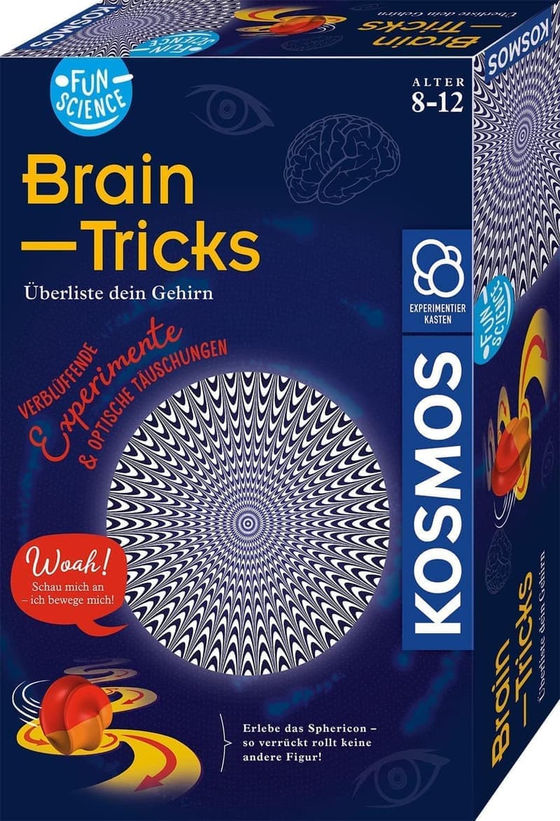 Fun Science Experimentier-Set für Kinder ab 8 Jahre - Optische Illusionen