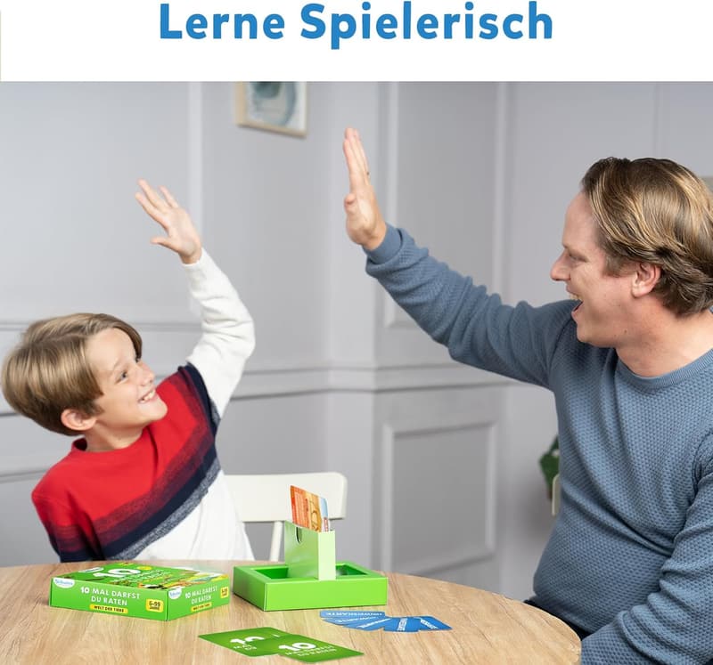 Skillmatics Kartenspiel - Tierreiche Raten - Geschenke für Kinder ab 6 Jahren