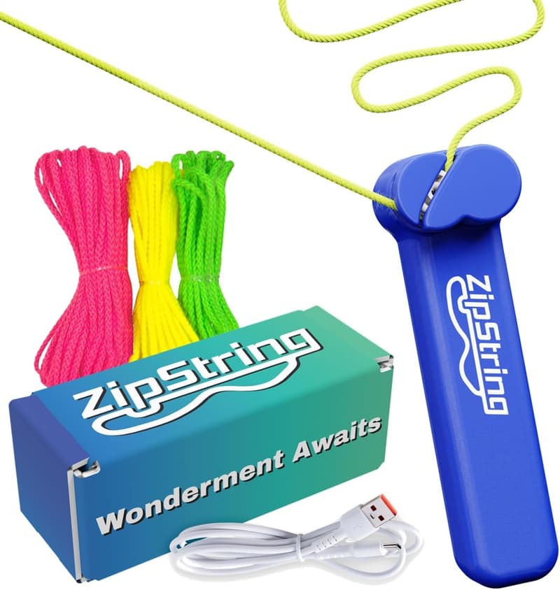 Kreatives Zipstring-Set für Kinder – 3 Farben, 3 Größen, unendliche Möglichkeiten