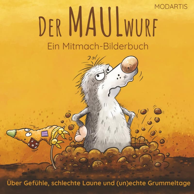 Mitmachbuch „Der Maulwurf“ für Kinder – Gefühle und Selbstregulation ab 4 Jahren