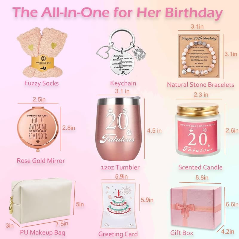 Coole Geschenke für 20-jährige Frauen