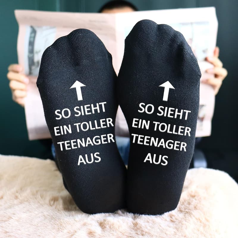 Lustige Anti-Rutsch Socken für Männer – Geschenkidee zum Valentinstag