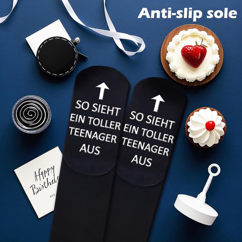Lustige Anti-Rutsch Socken für Männer – Geschenkidee zum Valentinstag