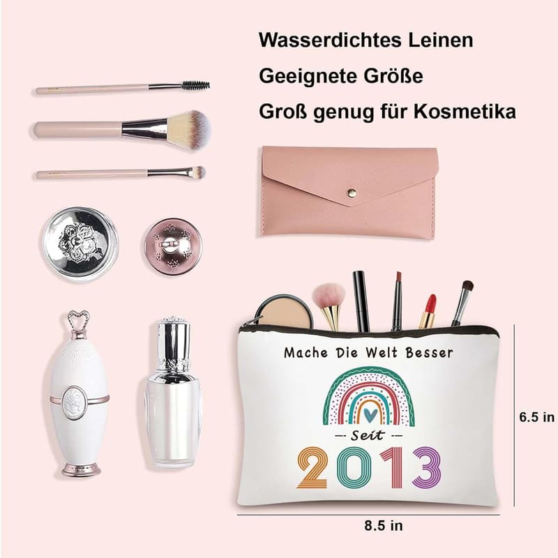 Make-Up-Tasche für 12-jährige Mädchen – Geschenk für beste Freundinnen und Töchter