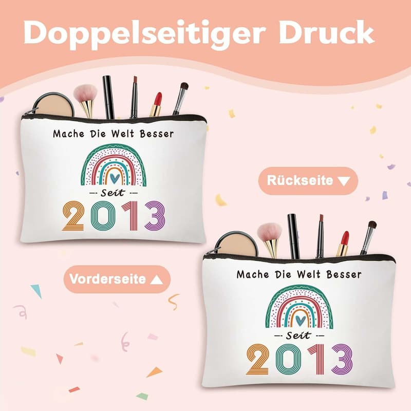 Make-Up-Tasche für 12-jährige Mädchen – Geschenk für beste Freundinnen und Töchter