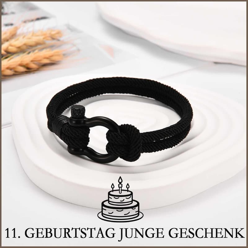 Geburtstagsarmband für Jungen (10-21 Jahre)