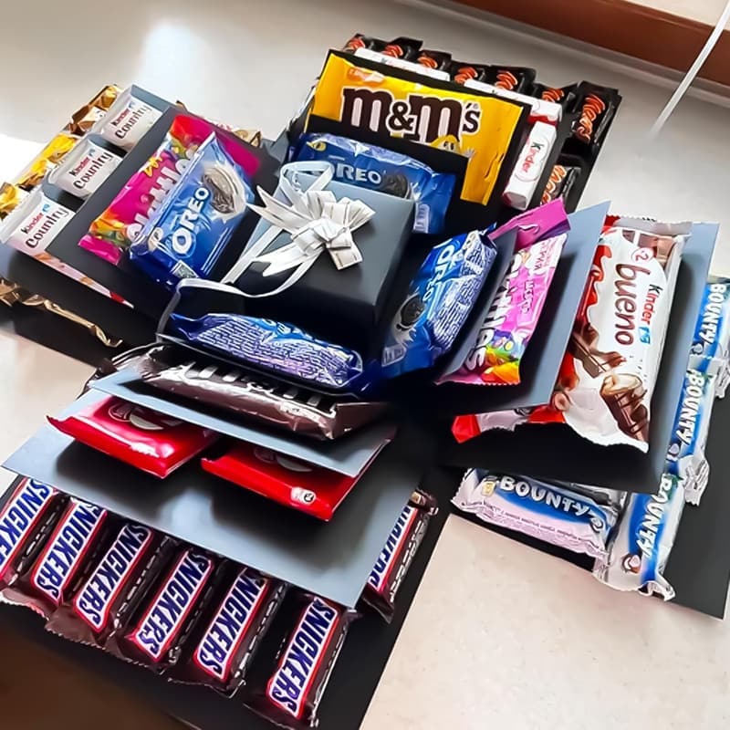 Kreative Explosionsbox - Handgemachte Überraschungsbox für Paare