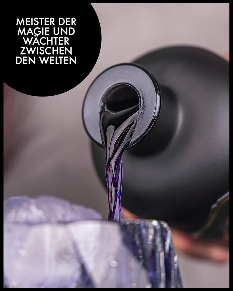 Spezialedition Schwarzer Gin aus Deutschland | Fruchtig & Mystisch | 0,5 l | 42% Vol.