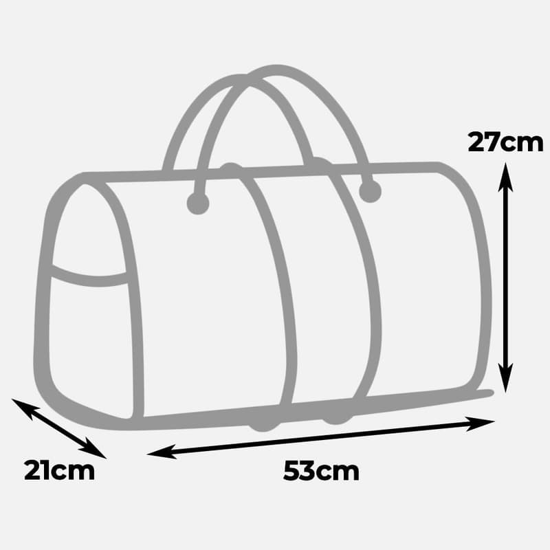 Vintage PU-Leder Reisetasche für Herren und Damen (Kaffeebraun)