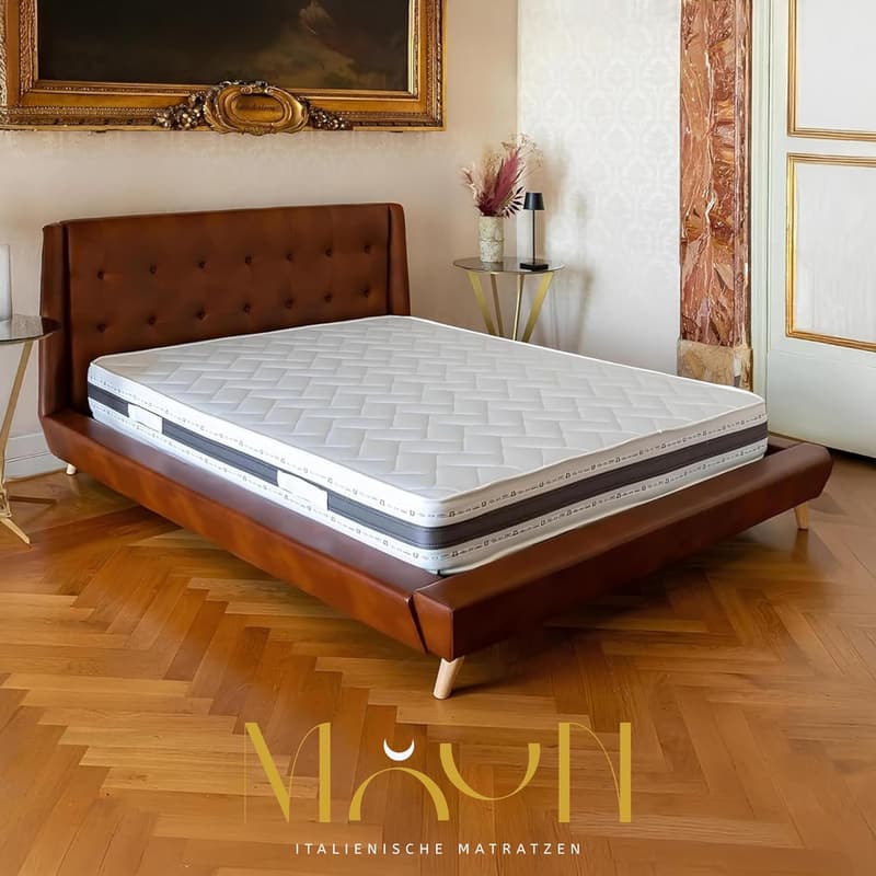 Memory Foam Einzelmatratze 90x200 cm, hypoallergen, 20 Jahre Garantie