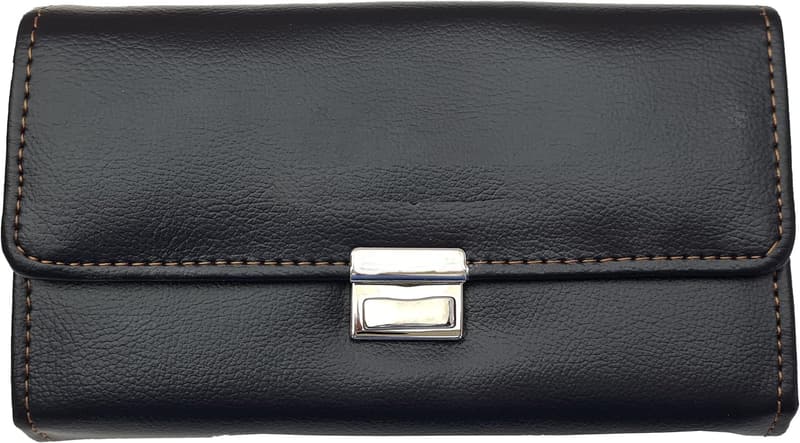 Kellner Geldbeutel AS schwarz, 18x11 cm – Praktisches Accessoire