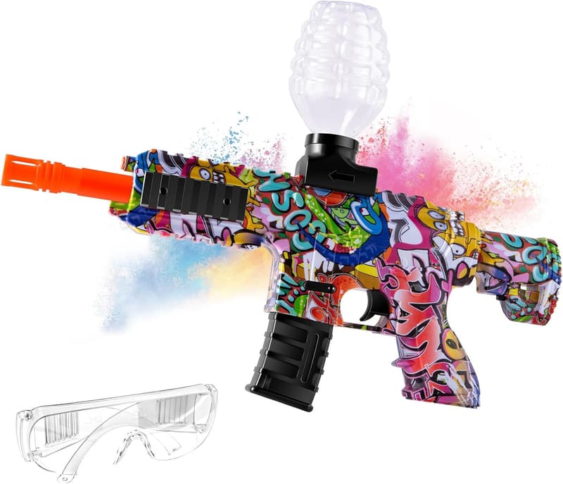 Gel-Blaster-Pistole mit 50.000 Munition für Outdoor-Aktivitäten ab 14 Jahren