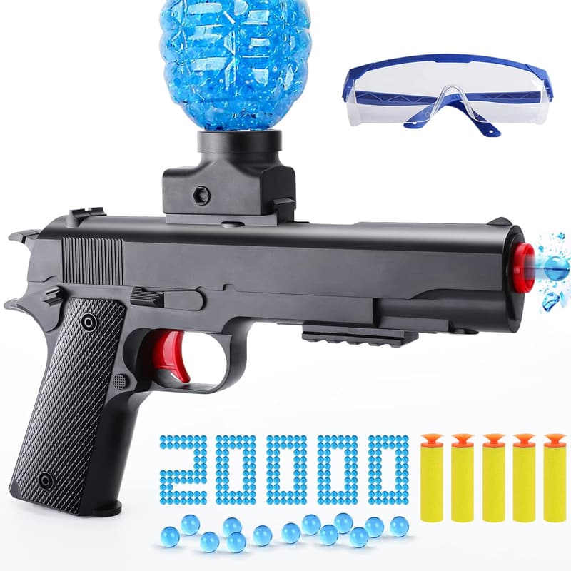 Automatische Gel Gun Blaster M1911 mit 30.000 Kugeln für 12+ Jahre