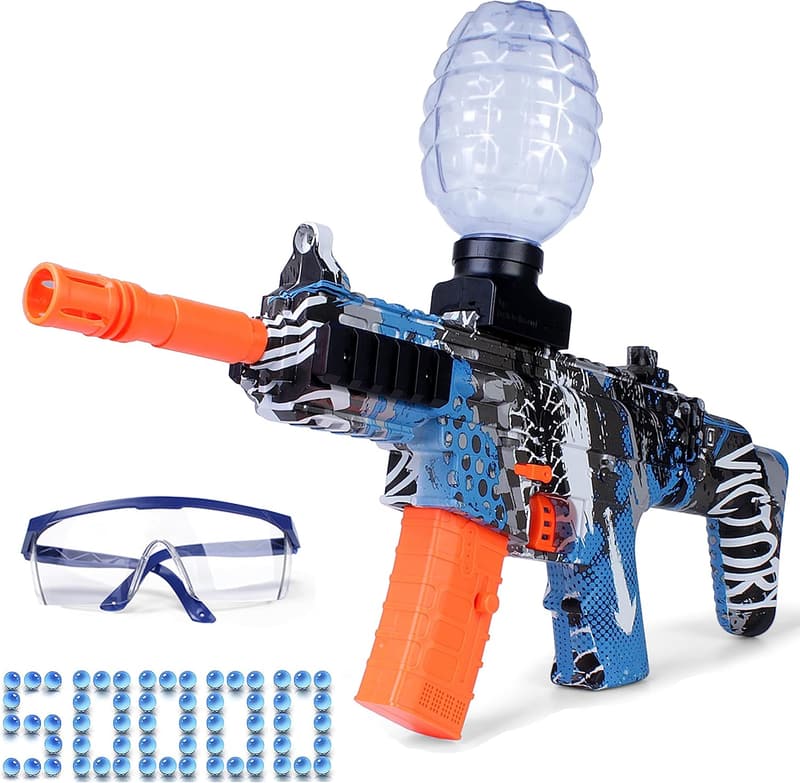 Elektrischer Gel Ball Blaster mit 50.000 Bällen – Outdoor-Spielzeug für Kinder ab 8 Jahren