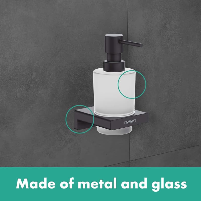 Hansgrohe AddStoris Wand-Seifenspender mit verdeckter Befestigung, Chrom