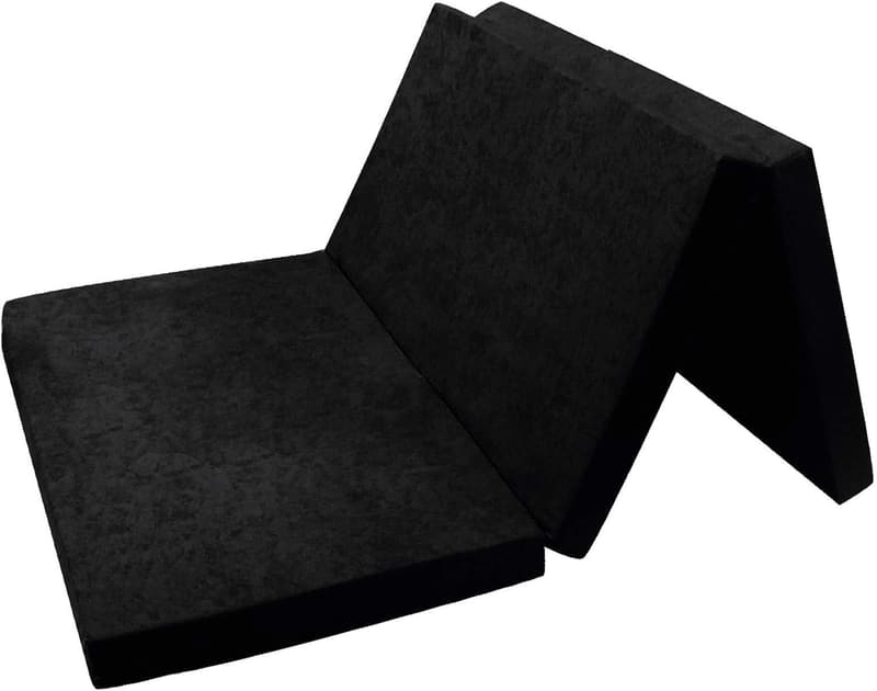 Faltmatratze 195x120cm - Klappbar für Camping und Reisen - Waschbarer Bezug