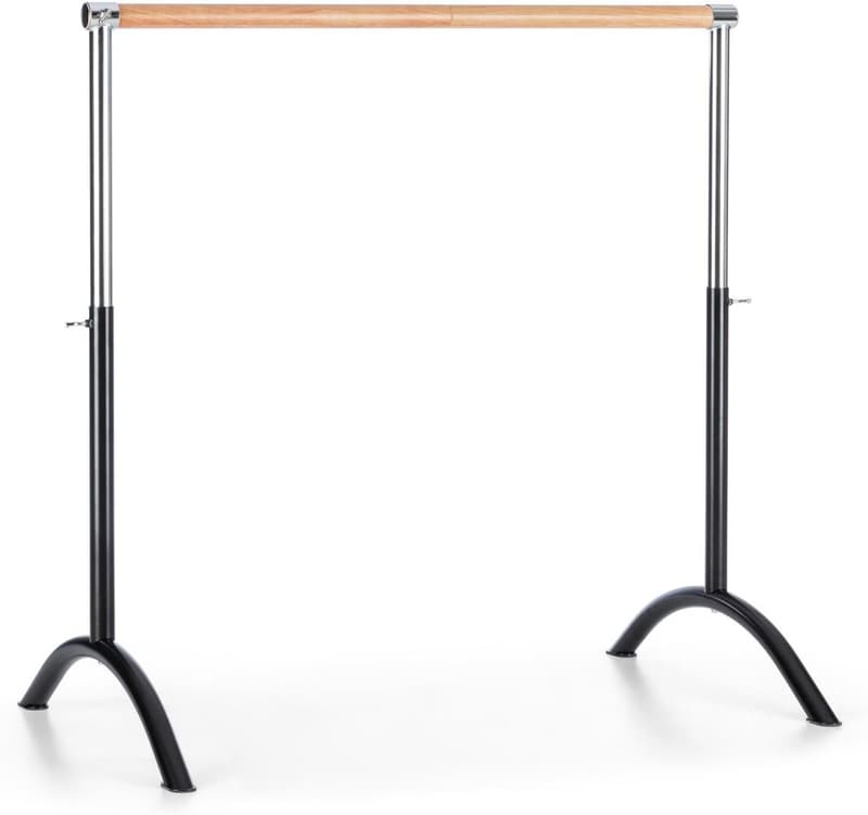 Freistehende Ballettstange mit Höhenverstellung 70-113 cm aus Stahl