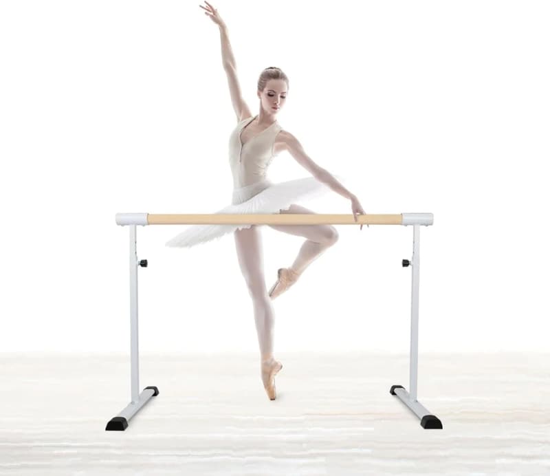 Tragbare Ballett-/Stretchstange, höhenverstellbar 85–105 cm, 1,1 m Länge