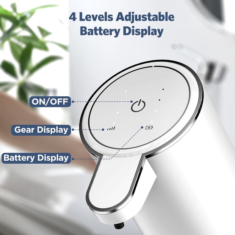 Automatischer Seifenspender mit Sensor, 380ml, USB Wiederaufladbar, IPX5 wasserdicht