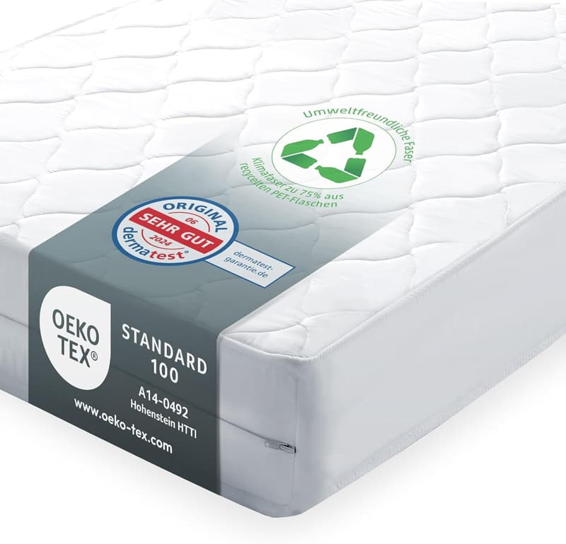 ComfortPur Matratze 90x200 cm | H3 | Oeko Tex 100 | waschbarer Bezug