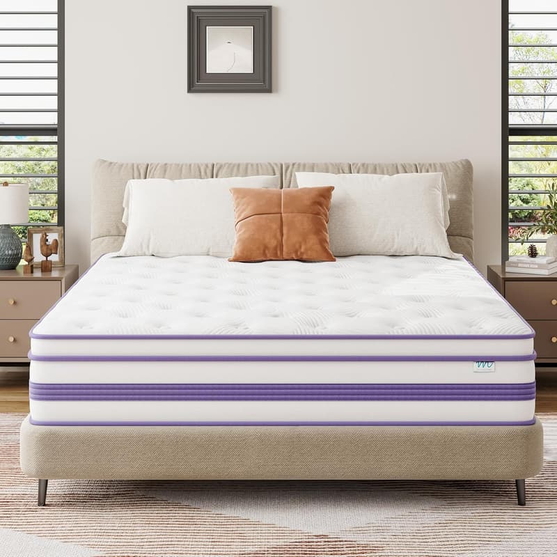 Oeko-TEX zertifizierte 140x200 cm Gel-Memory-Foam Matratze, mittelfest