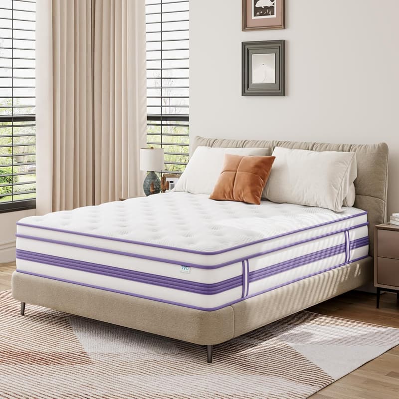 Oeko-TEX zertifizierte 140x200 cm Gel-Memory-Foam Matratze, mittelfest